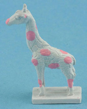Dollhouse Miniature Giraffe Statue